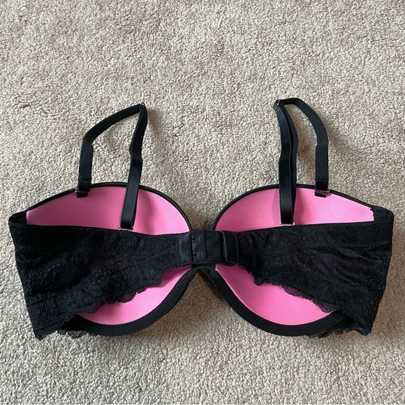 Victoria's Secret PINK date plunge pushup multiway bra 34D - Picture 2 of 5